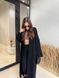 , Black, OVERSIZE, Дорога, щільна ангора рубчик (Туреччина, 85% вовна)