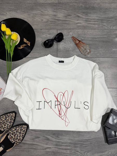 , White, OVERSIZE, Турецький кулір