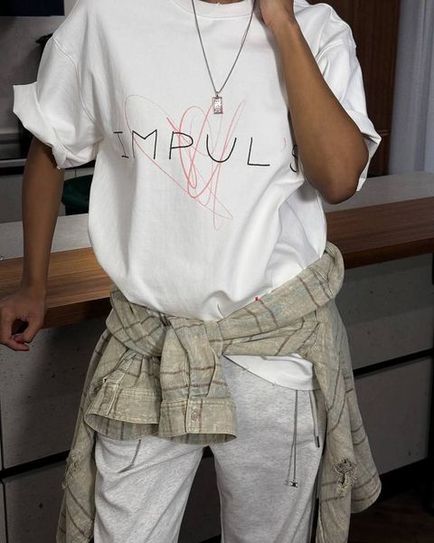 , White, OVERSIZE, Турецький кулір