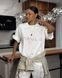 , White, OVERSIZE, Турецький кулір