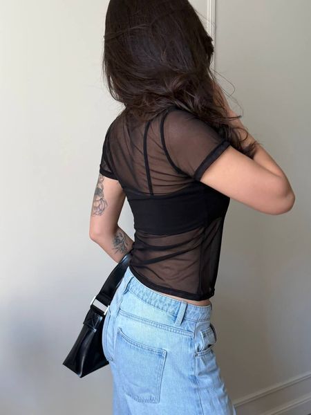 , Black, S-L, Сітка + віскоза