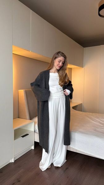 , White, ONESIZE, 70% акрил , 10% шерсть, 12% поліестер, 8% PBT