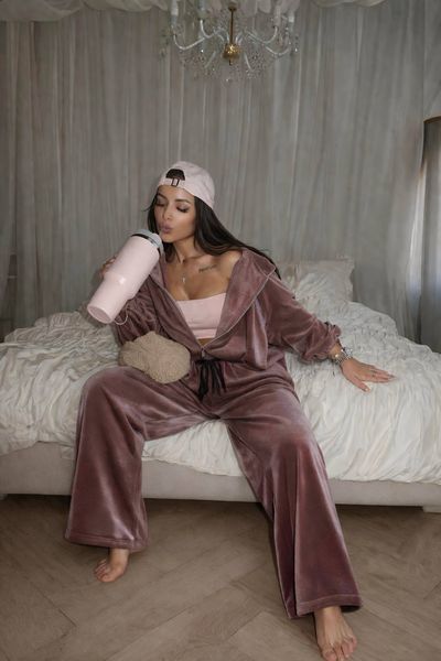 , Black, XS-M, Велюр