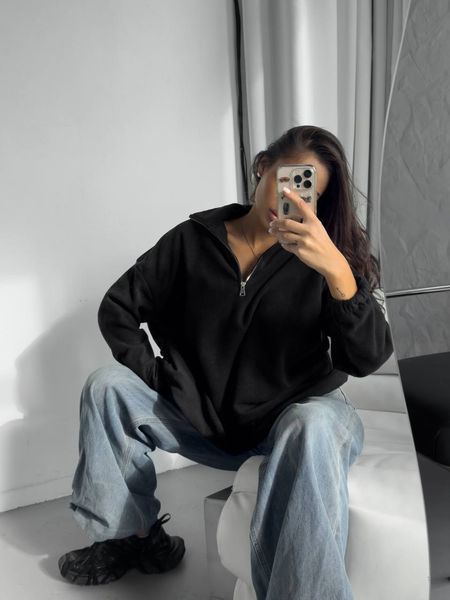 , Шоколад, OVERSIZE, Щільний фліс