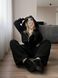 Флісовий костюм чорний 42-44 243-HO-BL-XS фото