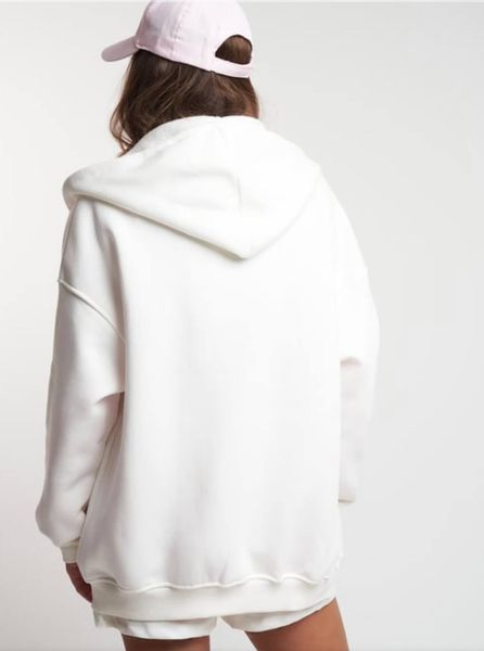 Зіп-худі oversize чорний 42-48 170-LB-BL фото
