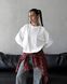 , White, OVERSIZE, Якісний турецький кулір