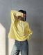 , Лимон, OVERSIZE, Якісний турецький кулір