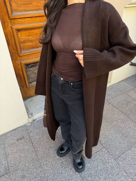 Кардиган молоко oversize 125-NO-WH фото