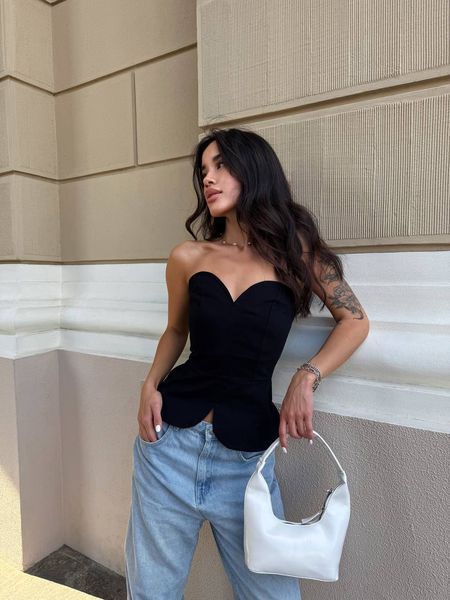 , Black, S-M, , підійде під будь який образ та дуже добре тримає форми 🤤