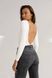 Боді з відкритою спинкою молоко 42-44 720-RB-WH-XS фото 6