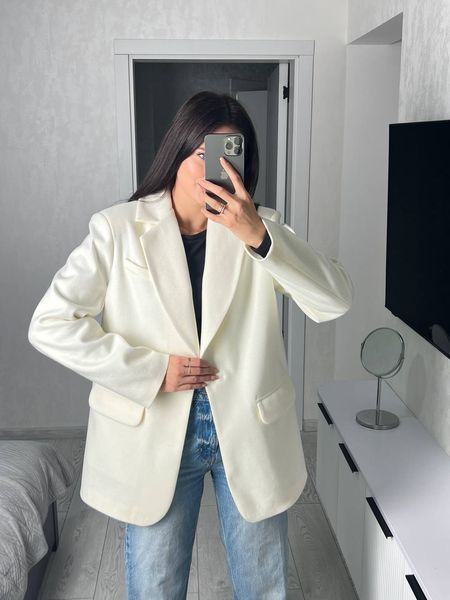, Молоко, OVERSIZE, Турецький кашемір+ підклад