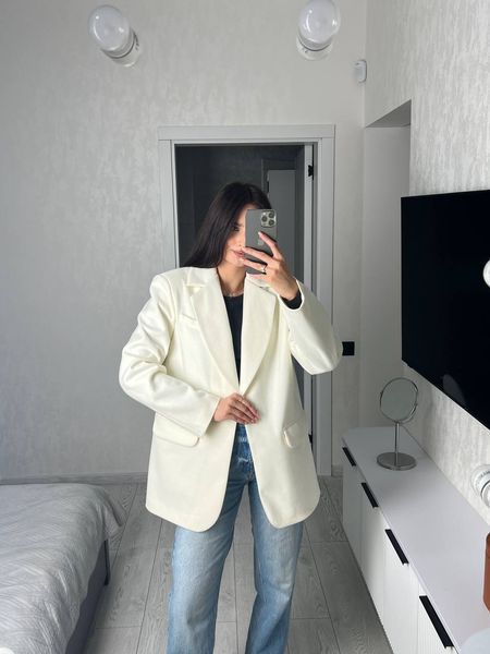 , Молоко, OVERSIZE, Турецький кашемір+ підклад