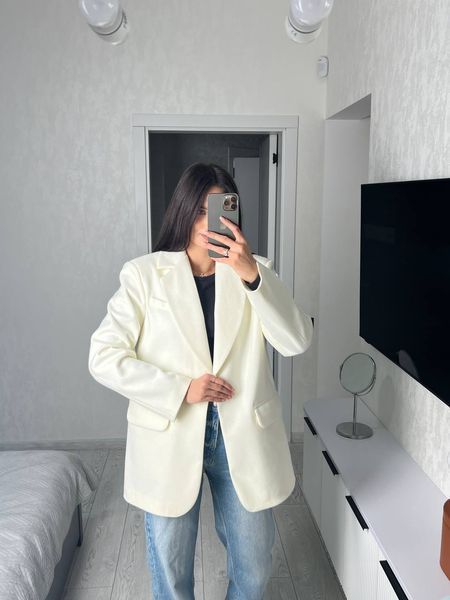 , Молоко, OVERSIZE, Турецький кашемір+ підклад