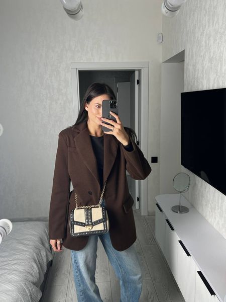 , Молоко, OVERSIZE, Турецький кашемір+ підклад