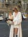 Кардиган з альпаки молочний one size 021-GL-WH фото 5