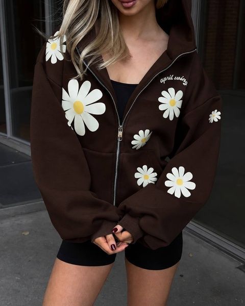 , Шоколад, OVERSIZE, Якісна трьохнитка на флісі