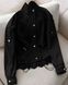 , Black, ONESIZE, Коттон меморі + гіпюр