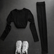 , Black, 46-48, Рубчик-мустанг