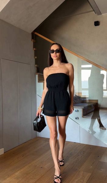 , Black, 42-44, Муслин