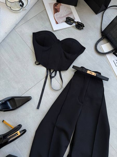 , Black, 42-44, Щільна костюмка, Туреччина