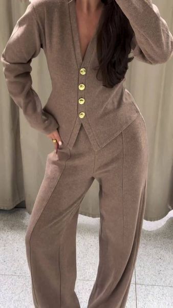 Костюм в стилі zara мокко XS-S 393-MS-MK-XS фото
