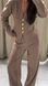 Костюм в стилі zara мокко XS-S 393-MS-MK-XS фото 3