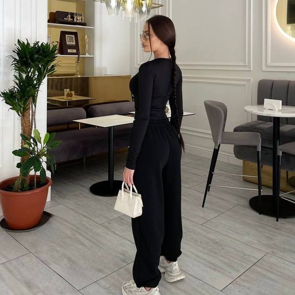 Теплий комплект (топ+джогери) шоколад 44-46 1410/1-BB-SH-M фото