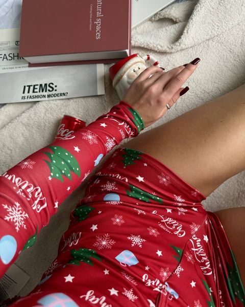 , Red, 42-44, Мікродайвинг принт, NEW YEAR 🎄