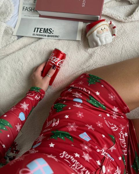 , Red, 42-44, Мікродайвинг принт, NEW YEAR 🎄