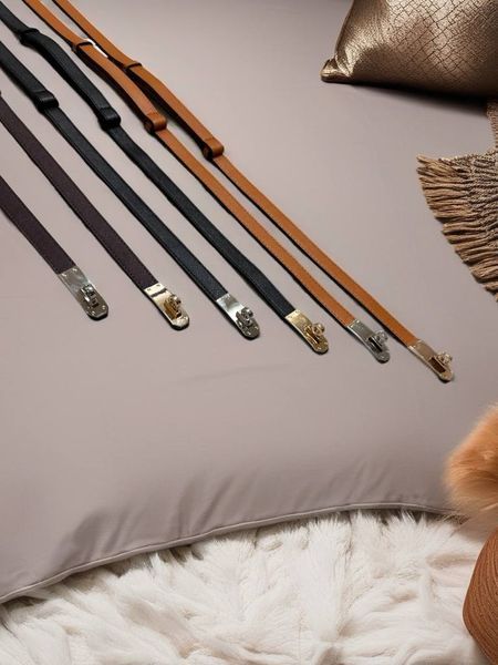 Ремінь в стилі Hermes оранж+золото 2024-AS-OR-ZL фото