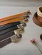 Ремінь в стилі Hermes оранж+золото 2024-AS-OR-ZL фото