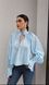 Блуза блакитний 42-46 044-GL-BU-XL фото 6