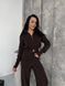 Трикотажний костюм двійка шоколад 42-46 1045-QS-SH-XL фото 18