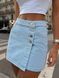, Light blue, 25, 100% cotton