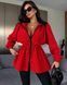 , Red, ONESIZE, Двухсторонній фліс