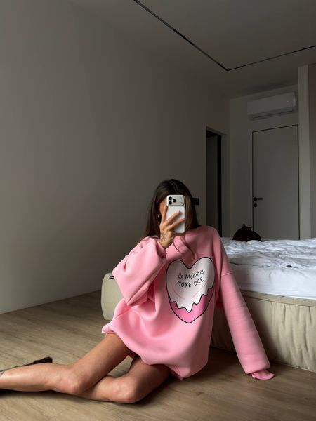 , Pink, 42-48, Трьохнитка пеньє+турецька рібана