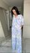 Костюм в стилі діор блакитний oversize 1246-RU-BU фото 8