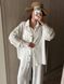 Сорочка з льону білий oversize 230-LA-WH фото 4
