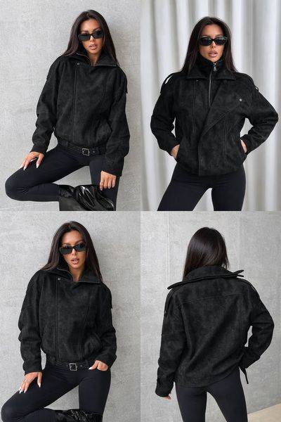 , Black, S, Замш